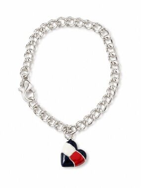 Hilfiger Heart Charm Bracelet